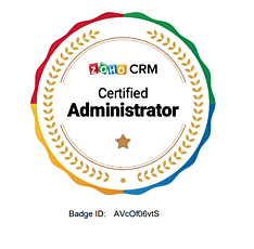 Zoho CRM Certified Administrator